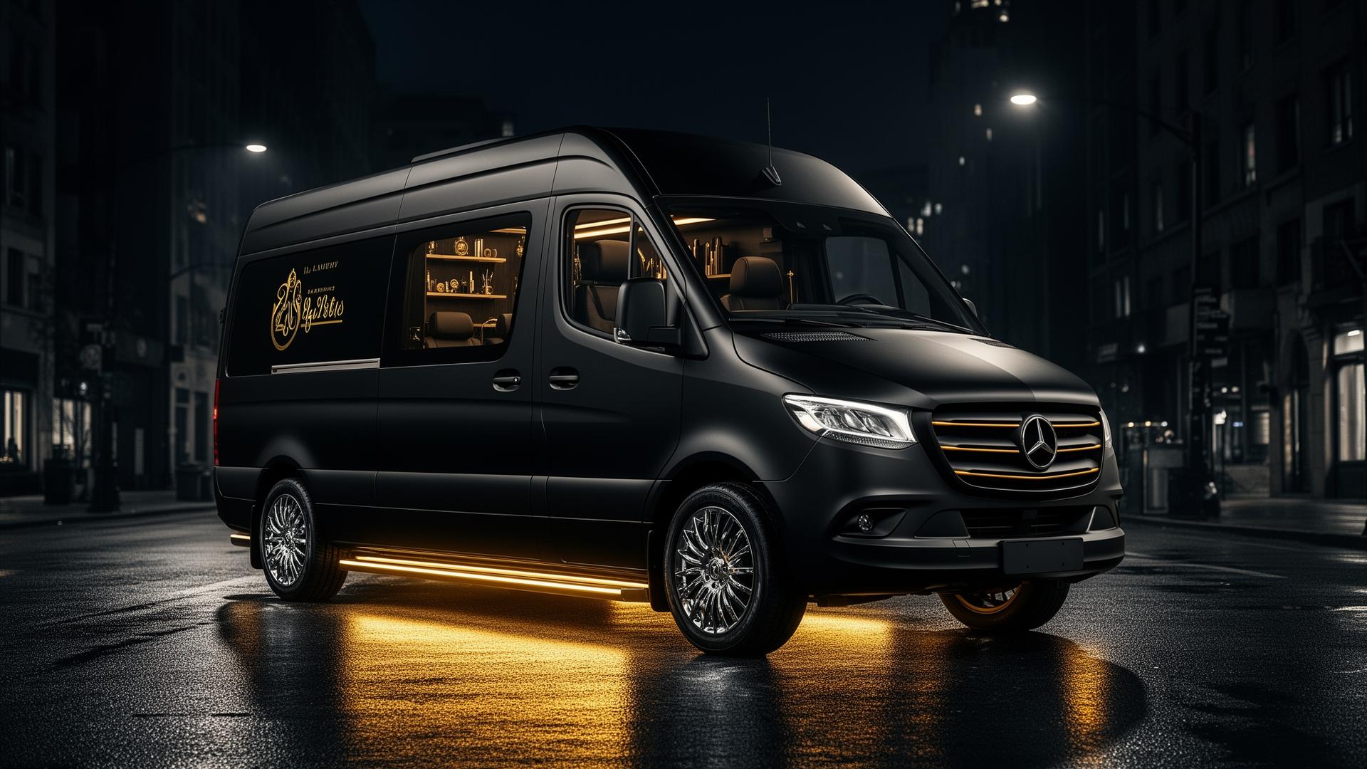 The Van — by night